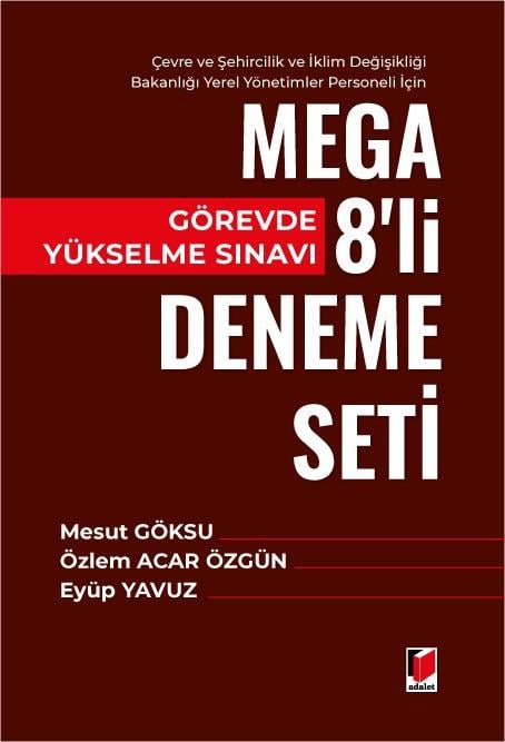 Görevde Yükselme Sınavı Mega 8'li Deneme Seti