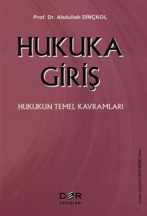 Hukuka Giriş