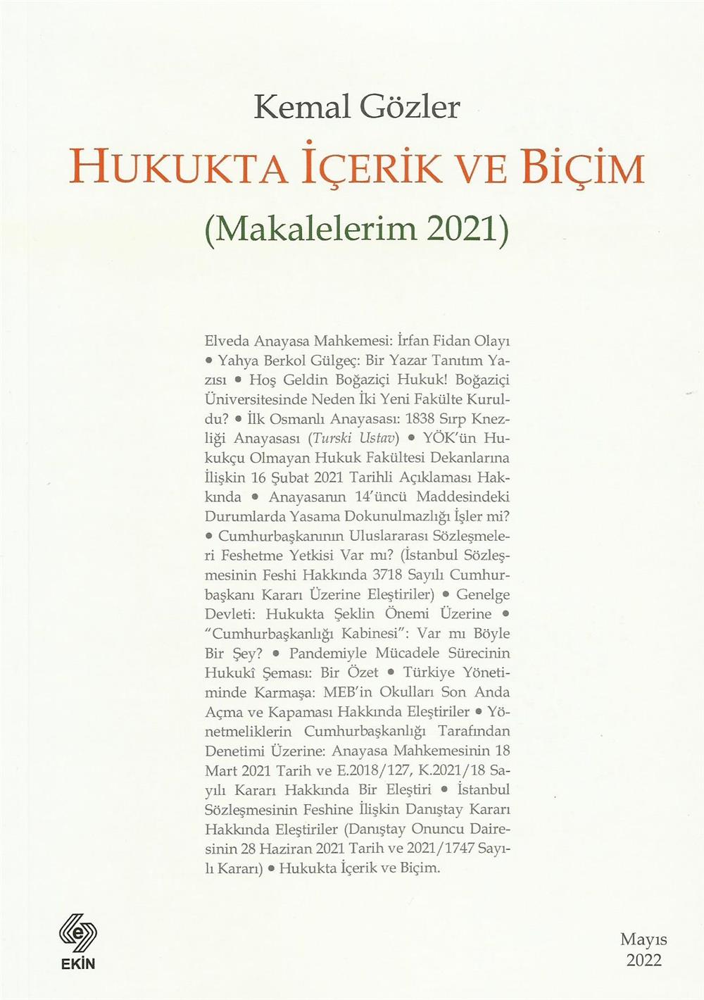 Hukukta İçerik ve Biçim