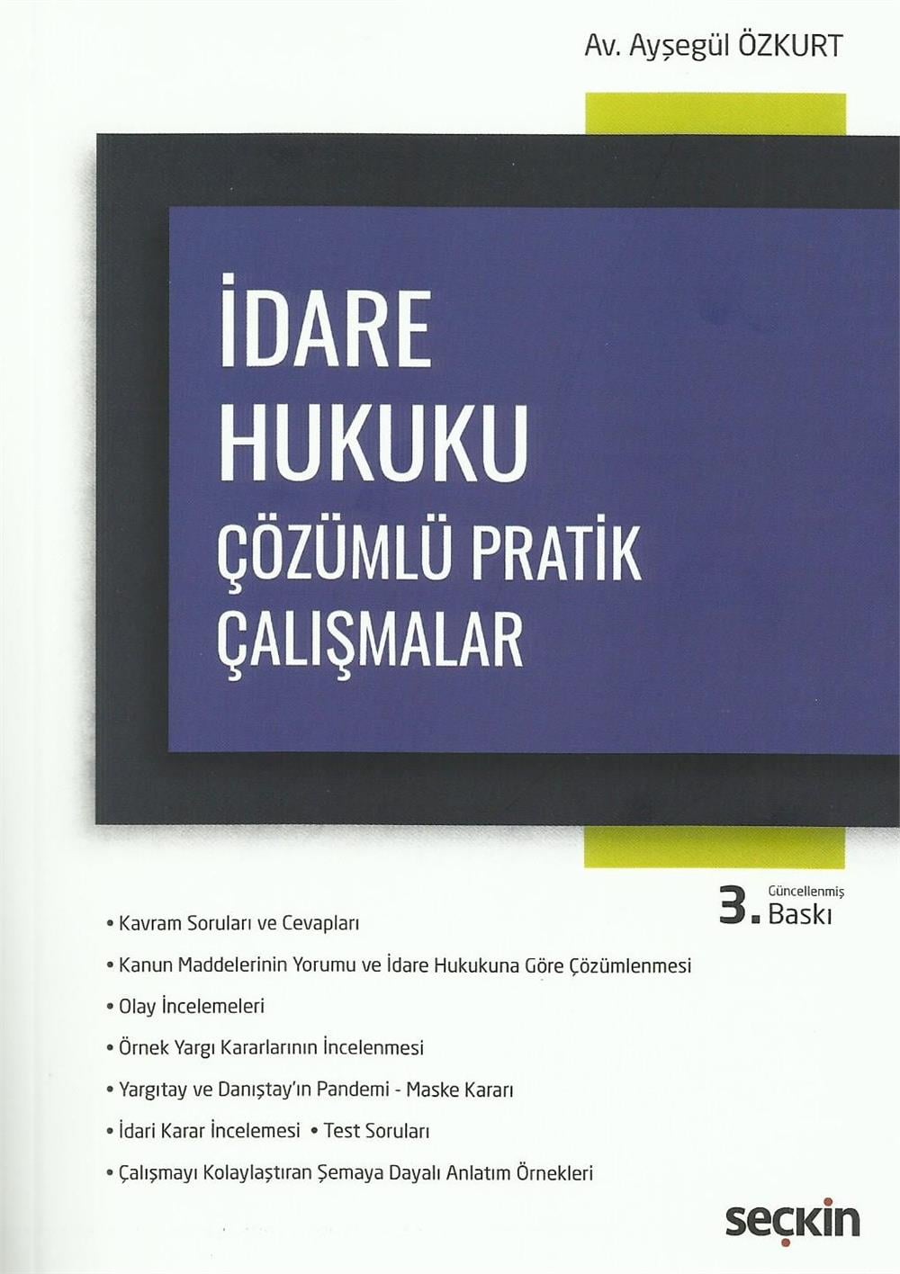 İdare Hukuku Çözümlü Pratik Çalışmalar