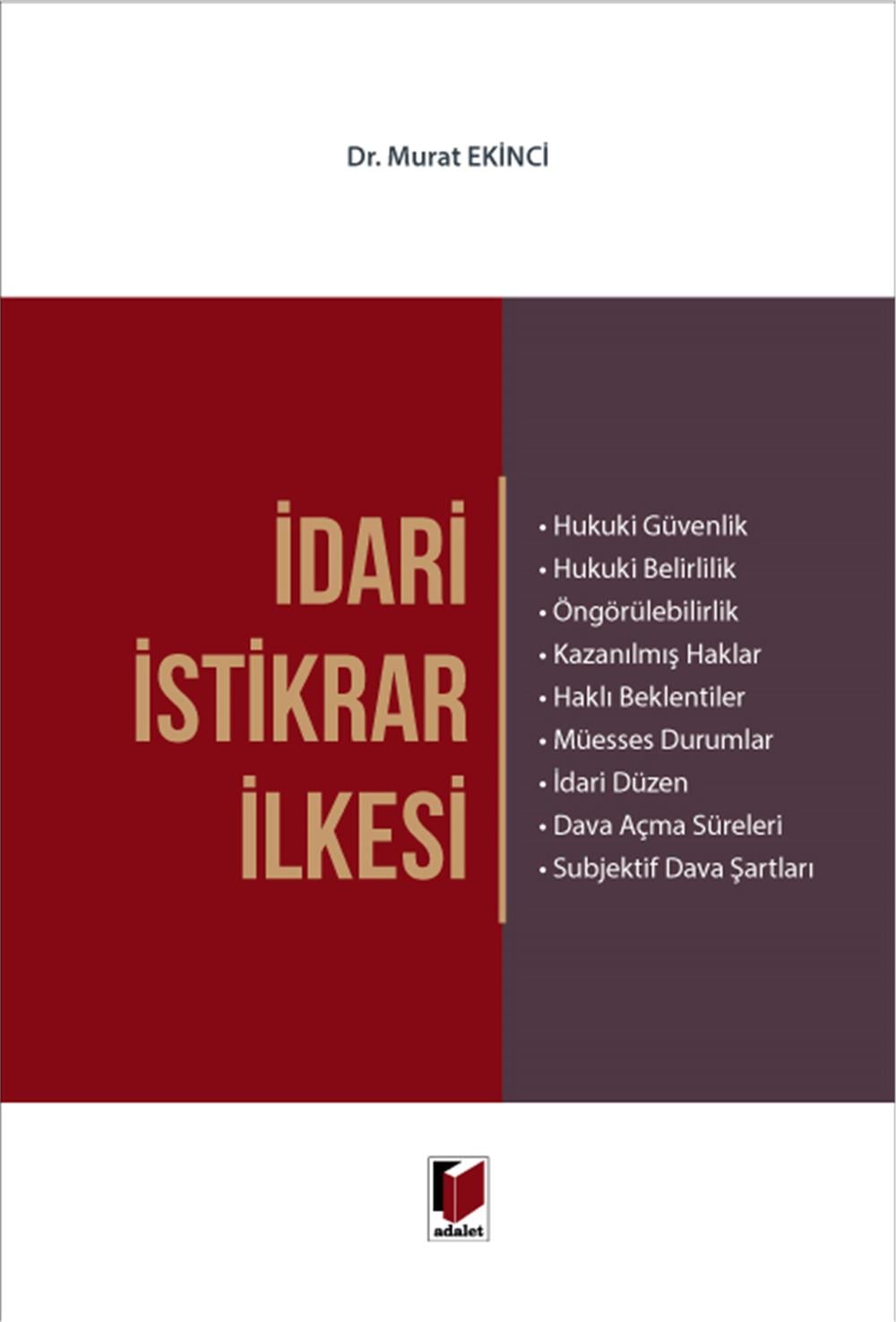 İdari İstikrar İlkesi