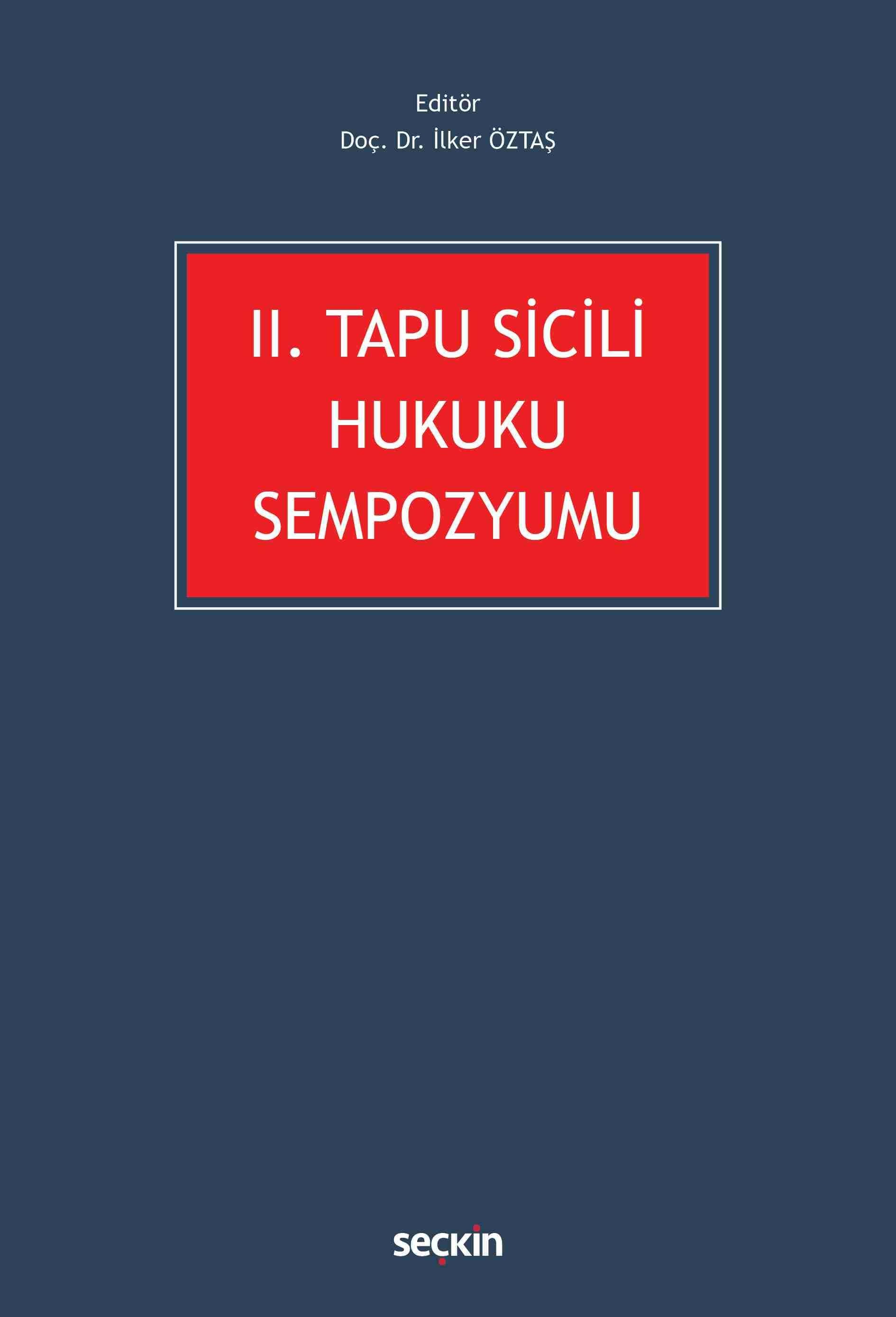 II. Tapu Sicili Hukuku Sempozyumu