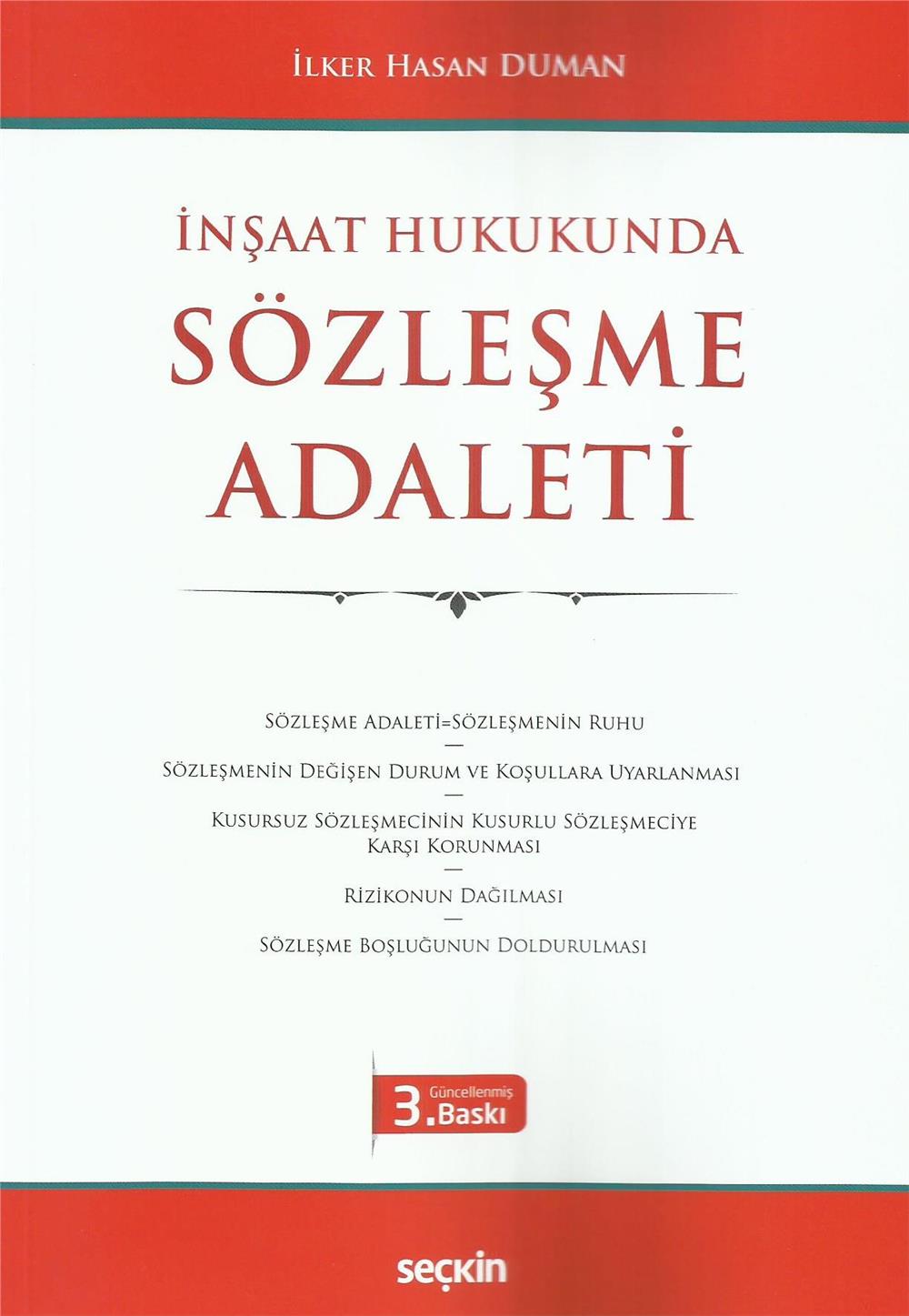 İnşaat Hukukunda Sözleşme Adaleti