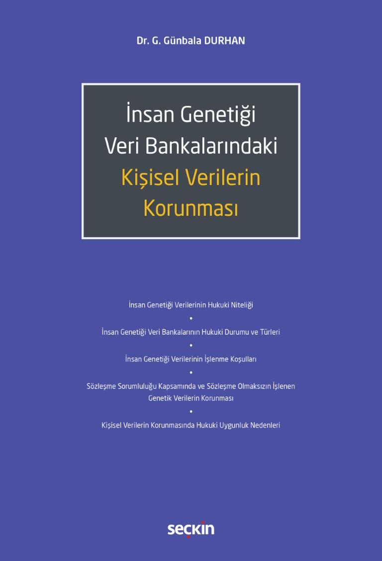İNSAN GENETİĞİ VERİ BANKALARINDAKİ KİŞİSEL VERİ.(S