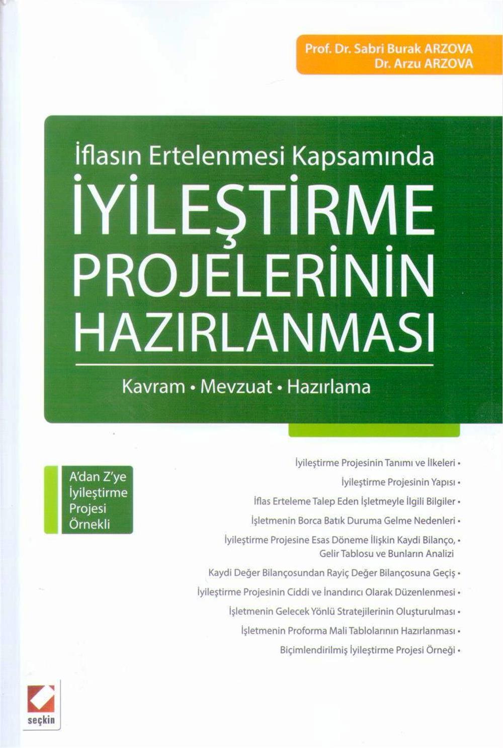 İyileştirme Projelerinin Hazırlanması