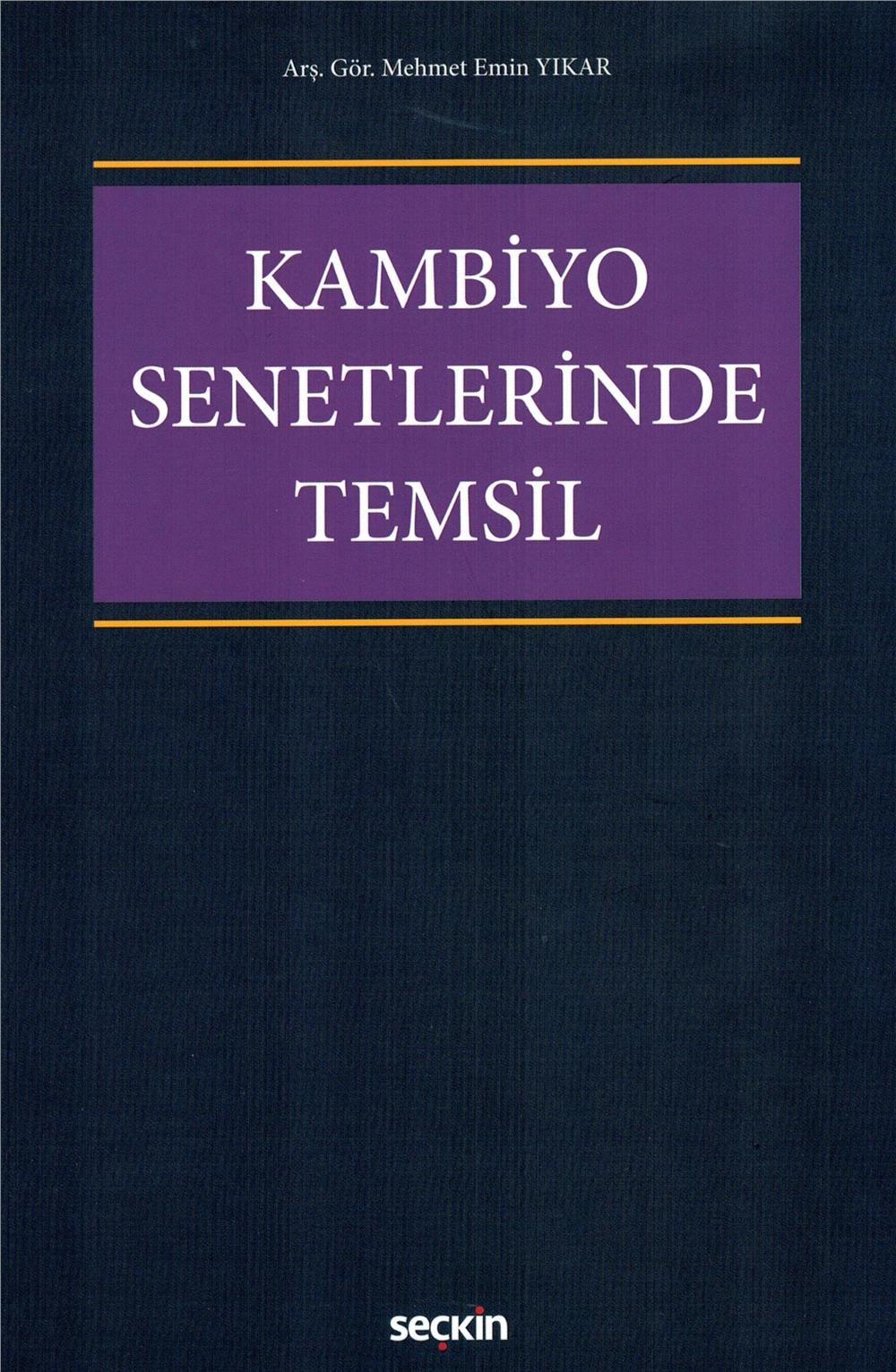 Kambiyo Senetlerinde Temsil