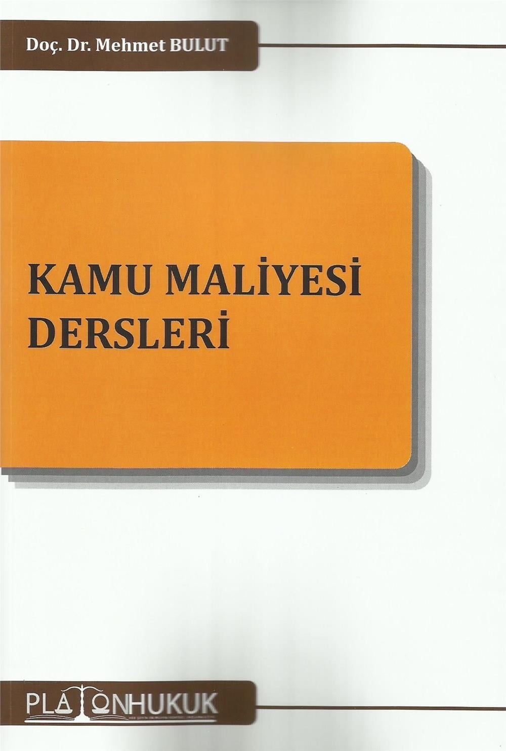 Kamu Maliyesi Dersleri
