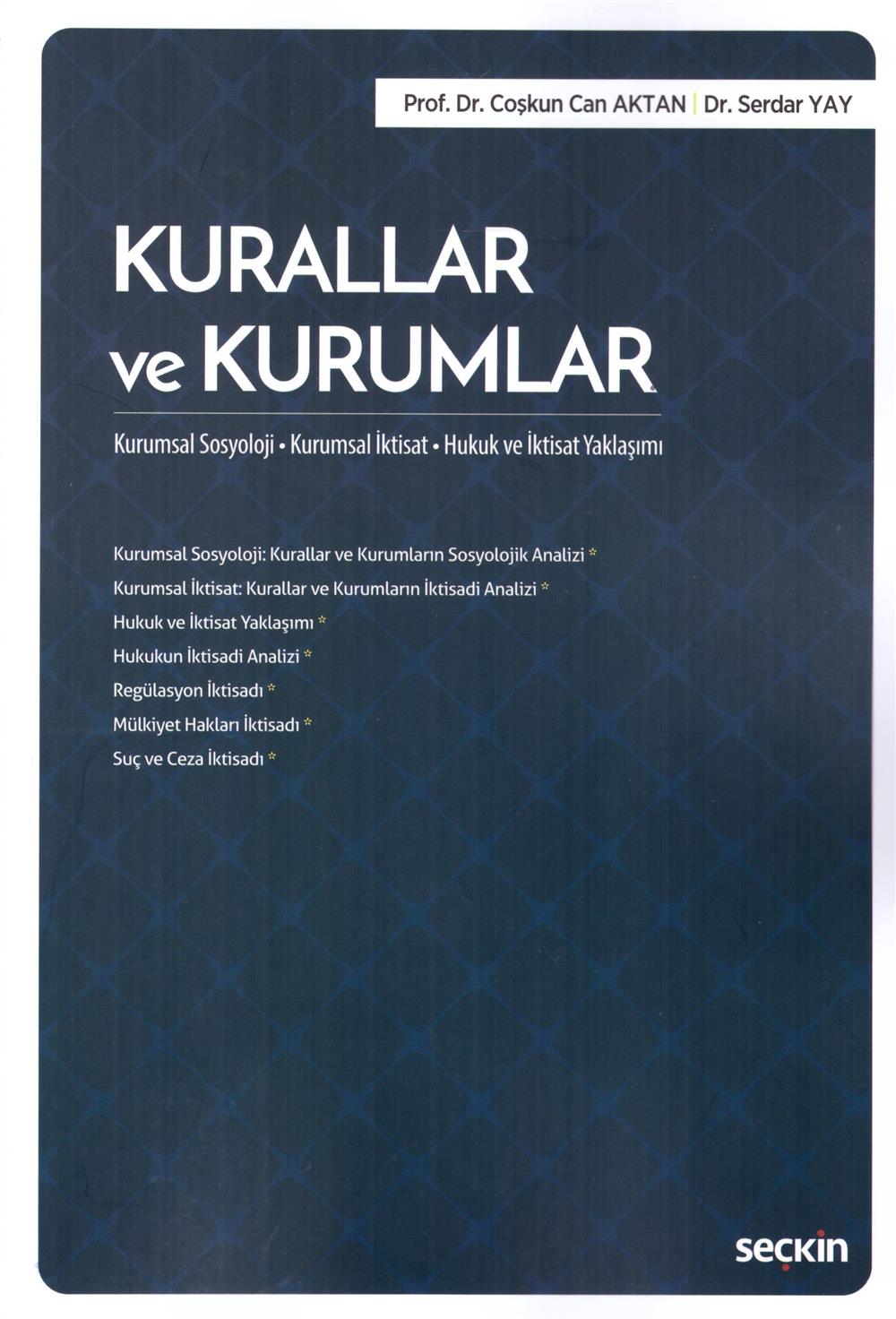 Kurallar ve Kurumlar