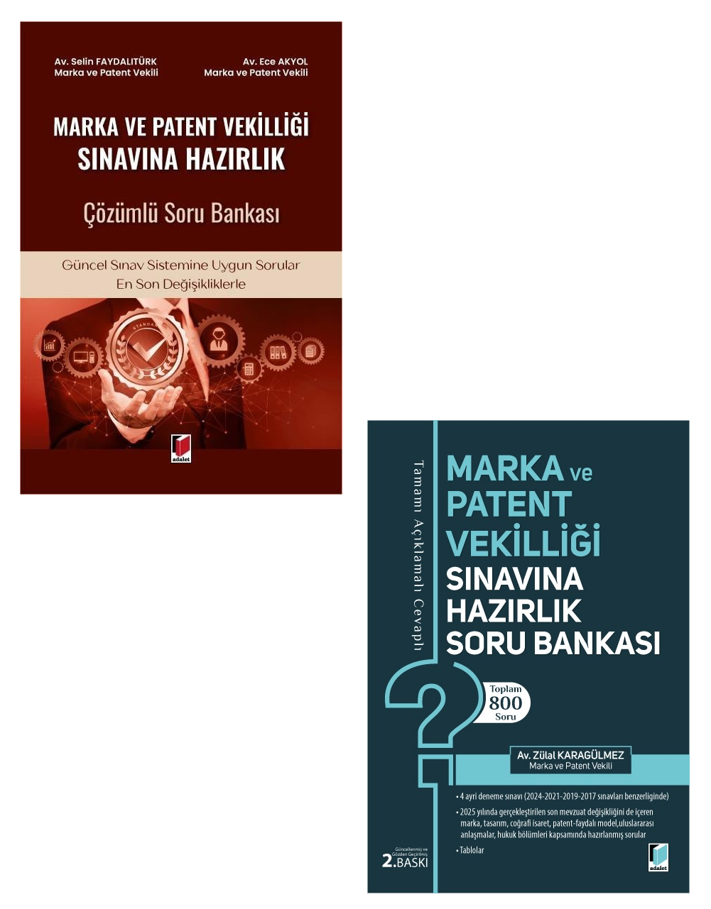 Marka ve Patent Vekilliği Sınavına Hazırlık Soru Bankası Seti