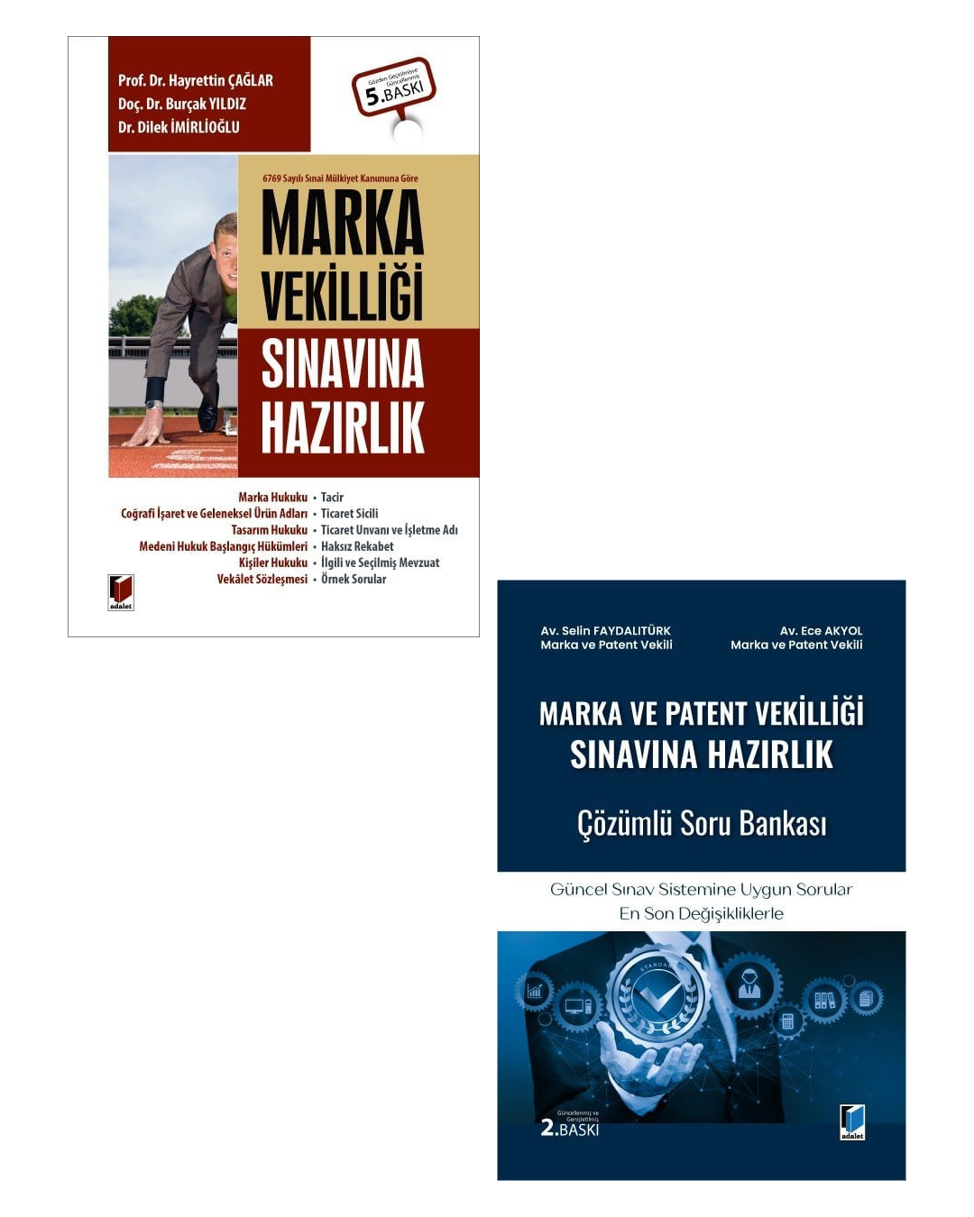 Marka Vekilliği Sınavına Hazırlık Konu Kitabı ve Çözümlü Soru Bankası Çalışma Seti - 2