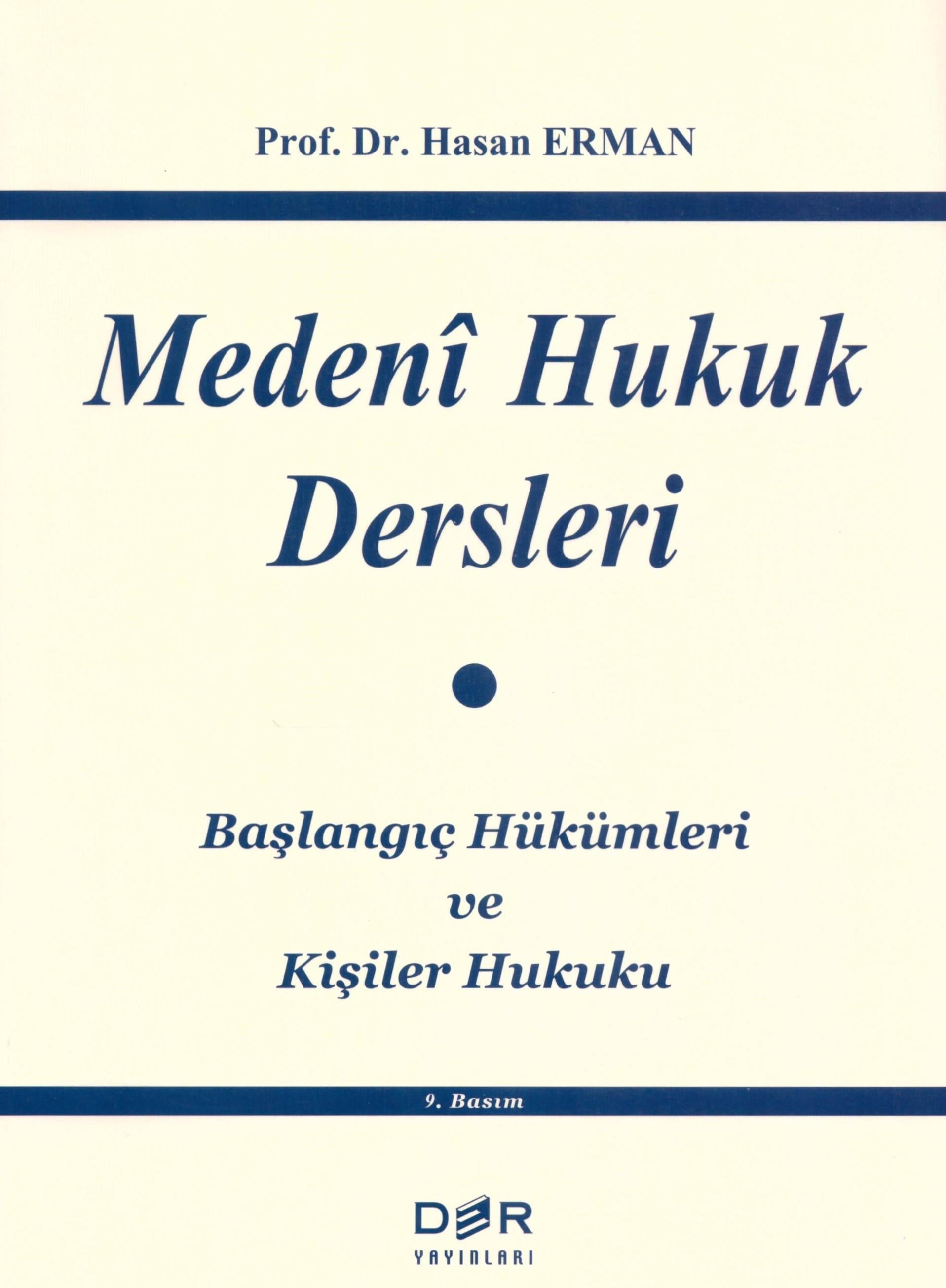 Medeni Hukuk Dersleri