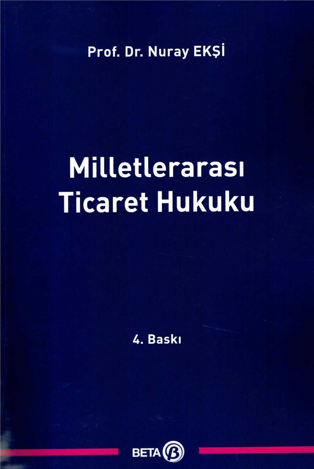 Milletlerarası Ticaret Hukuku