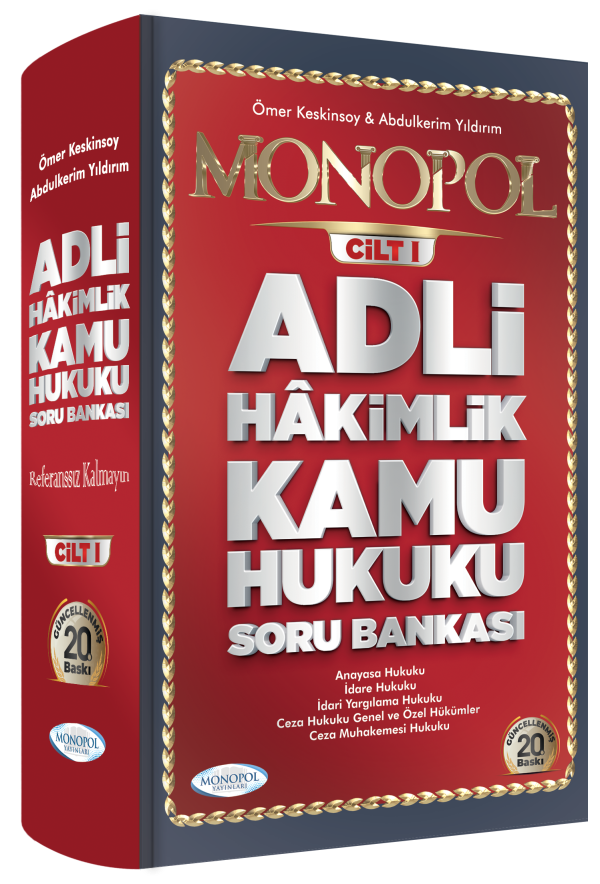 Monopol Cilt I Adli Hakimlik Kamu Hukuk Soru Bankası