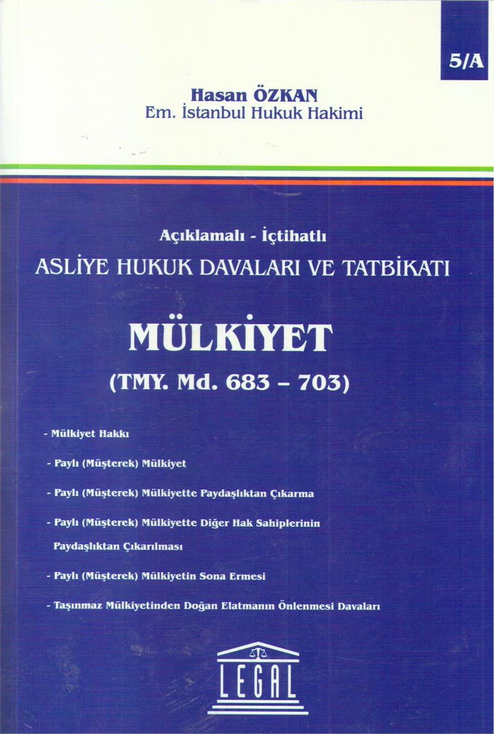 Mülkiyet TMY Md. 683-703