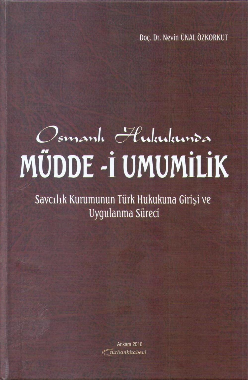 Osmanlı Hukukunda Müdde-i Umumilik