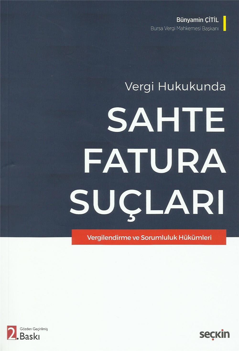 Sahte Fatura Suçları