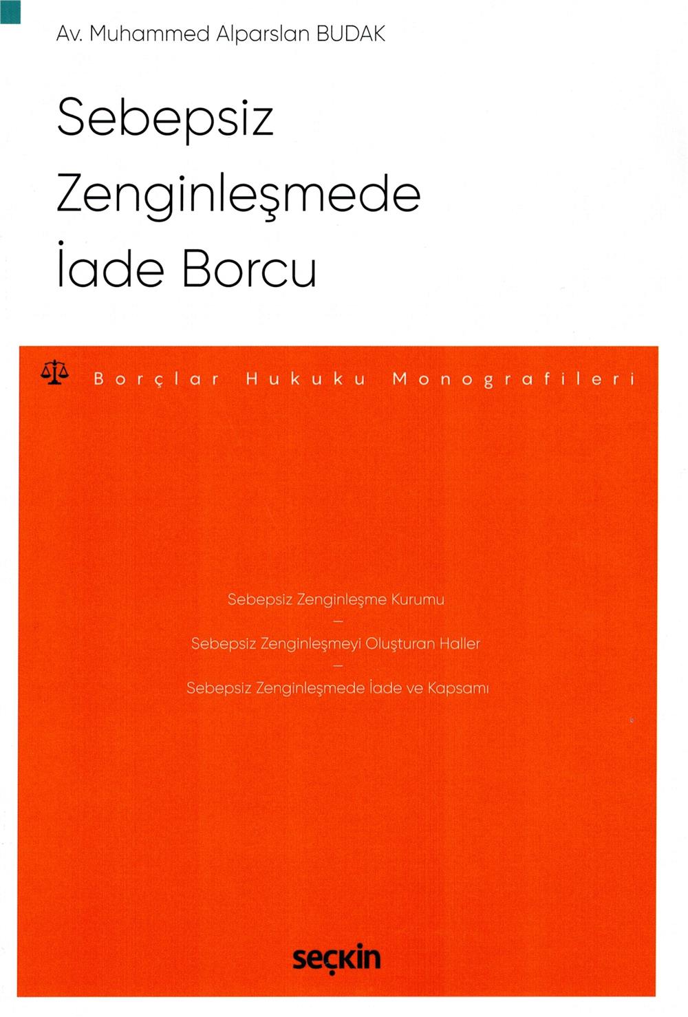Sebepsiz Zenginleşmede İade Borcu