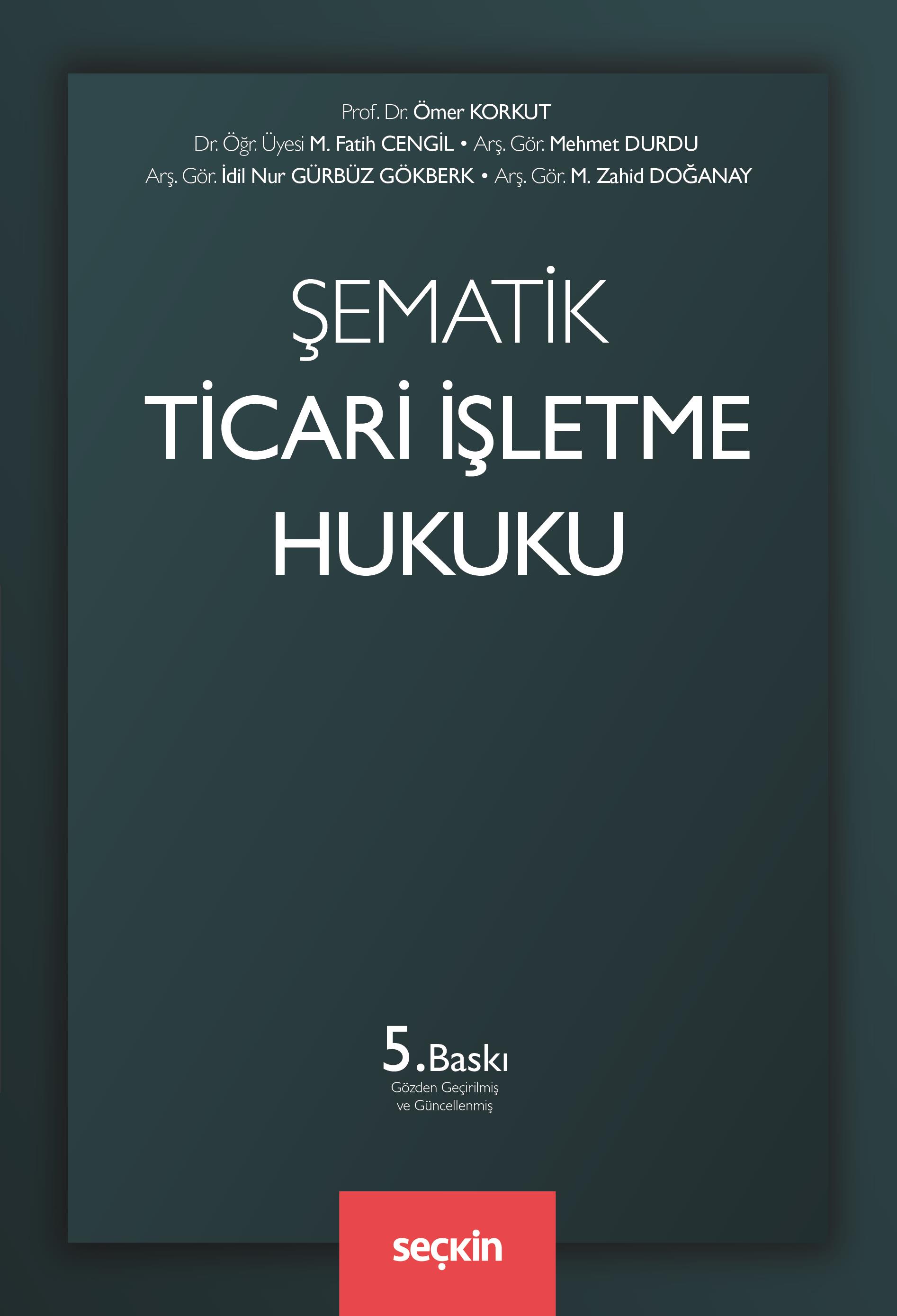 Şematik Ticari İşletme Hukuku