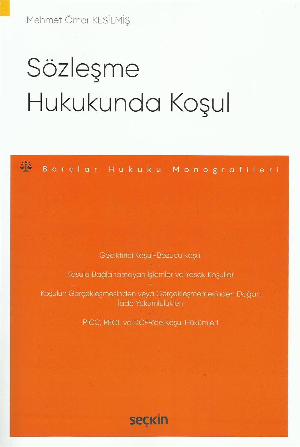 Sözleşme Hukukunda Koşul