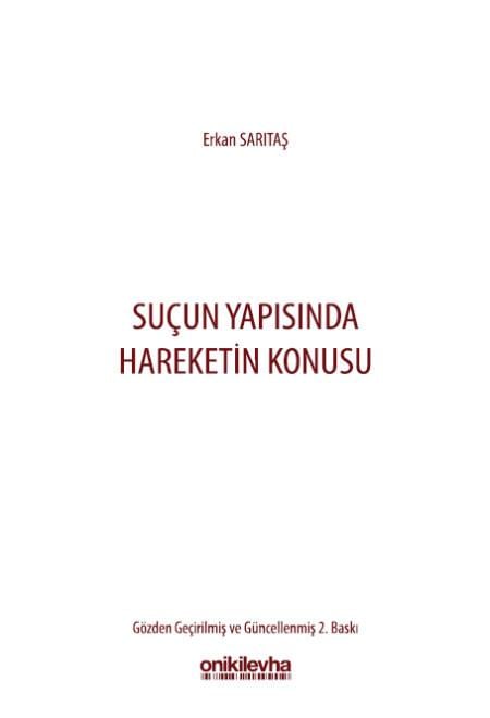 Suçun Yapısında Hareketin Konusu