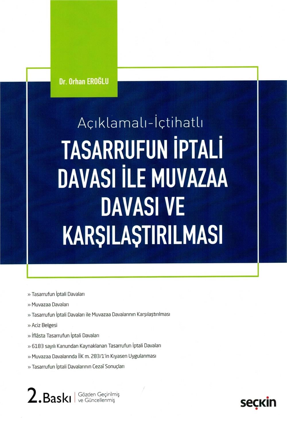 Tasarrufun İptali Davası ile Muvazaa Davası ve Karşılaştırılması
