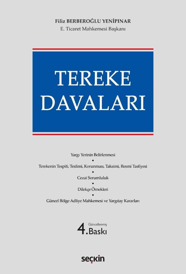 TEREKE DAVALARI 4.BASKI (SEÇKİN)