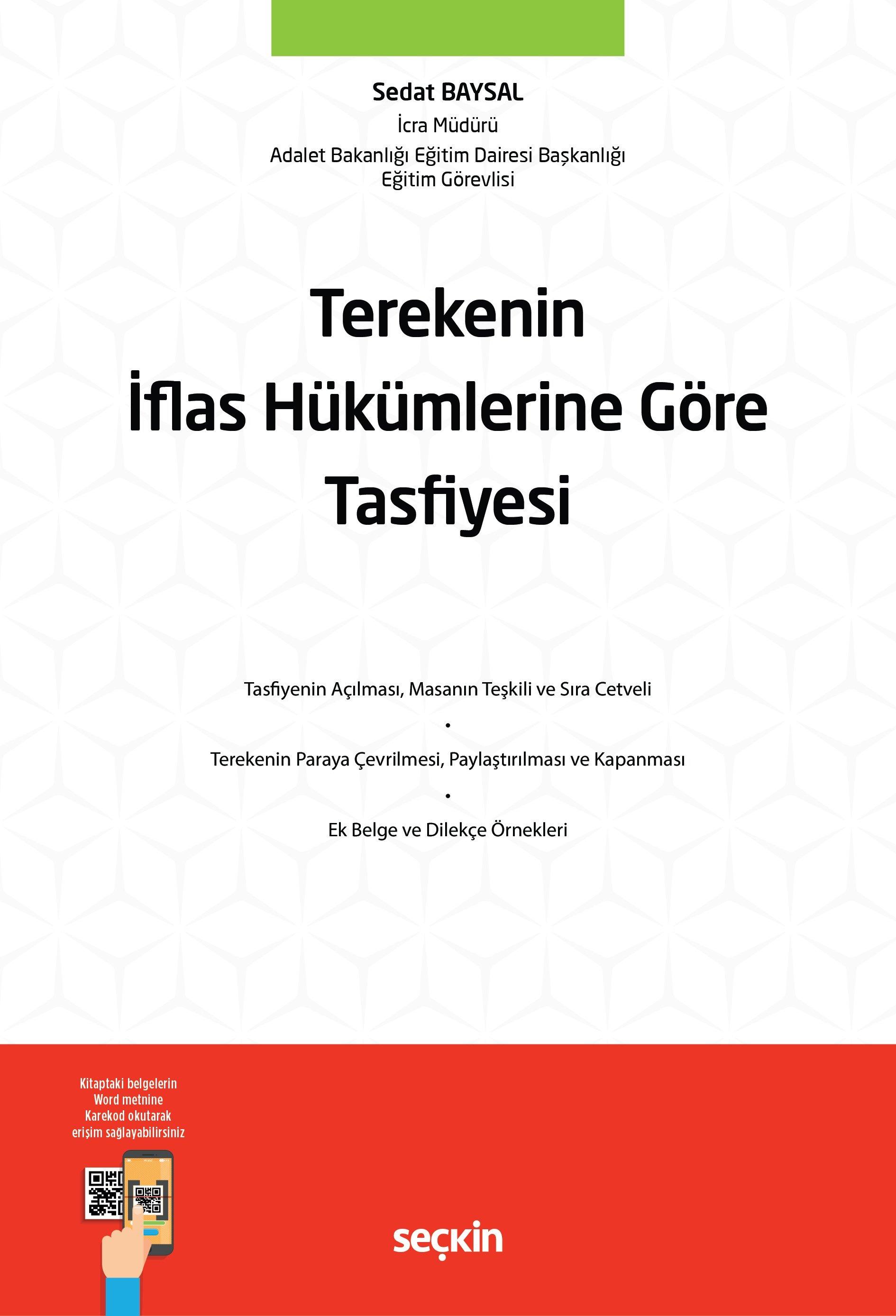 TEREKENİN İFLAS HÜKÜMLERİNE GÖRE TASFİYESİ (SEÇKİN