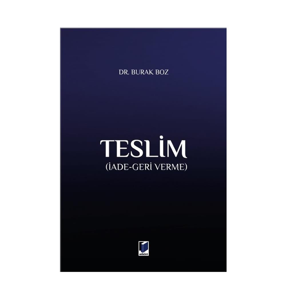 Teslim (İade-Geri Verme)