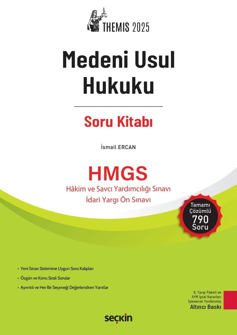THEMIS MEDENİ USUL HUK.SORU KİT.6.BSK (SEÇKİN+)