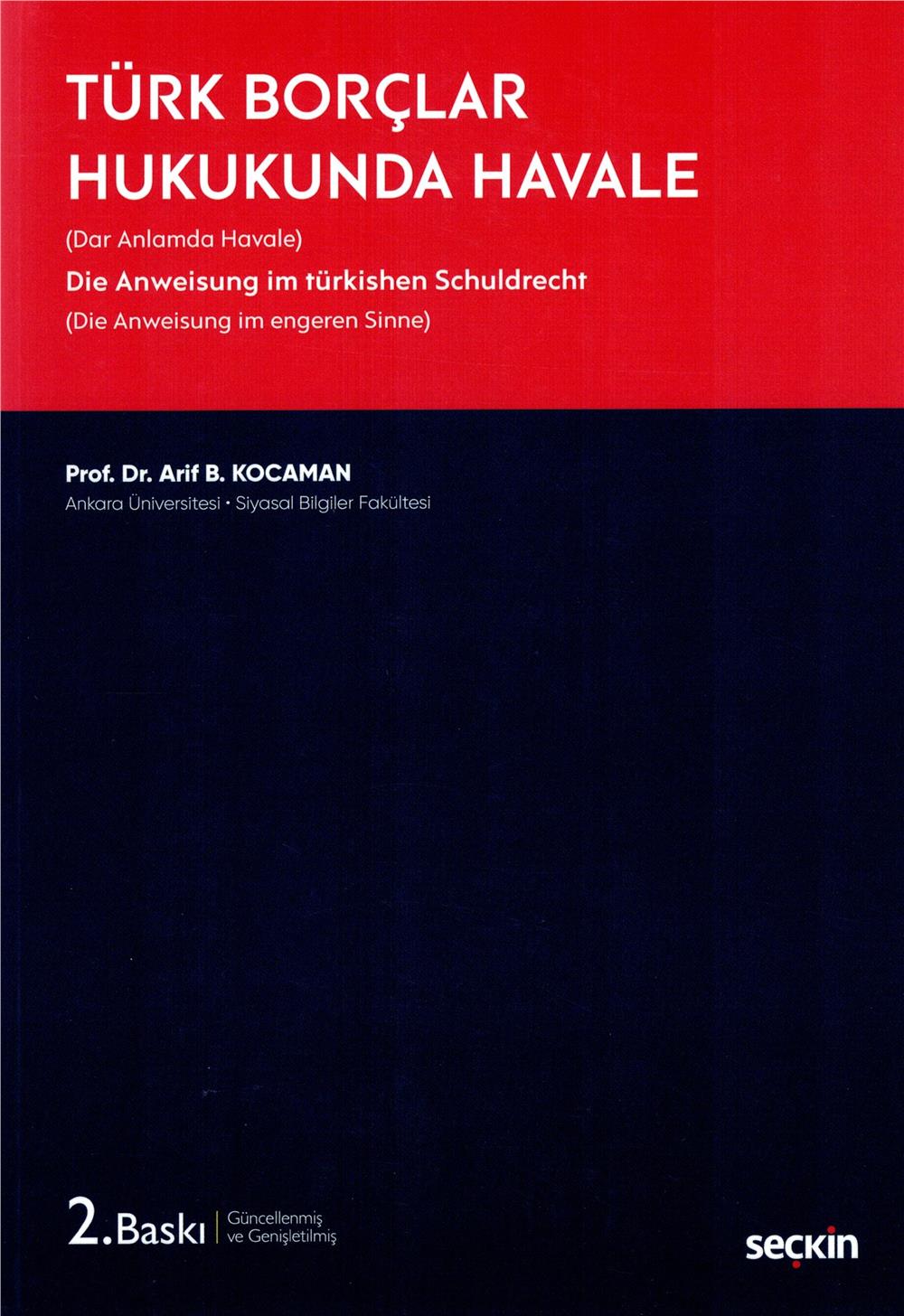 Türk Borçlar Hukukunda Havale