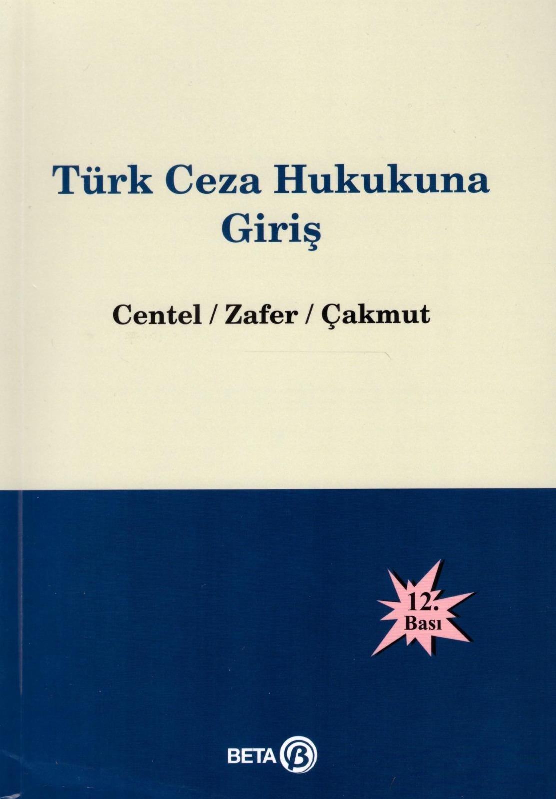 Türk Ceza Hukukuna Giriş