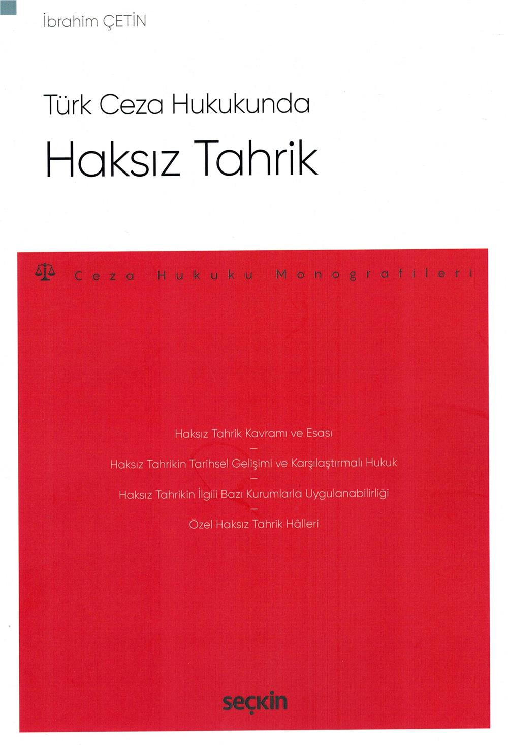 Türk Ceza Hukukunda Haksız Tahrik