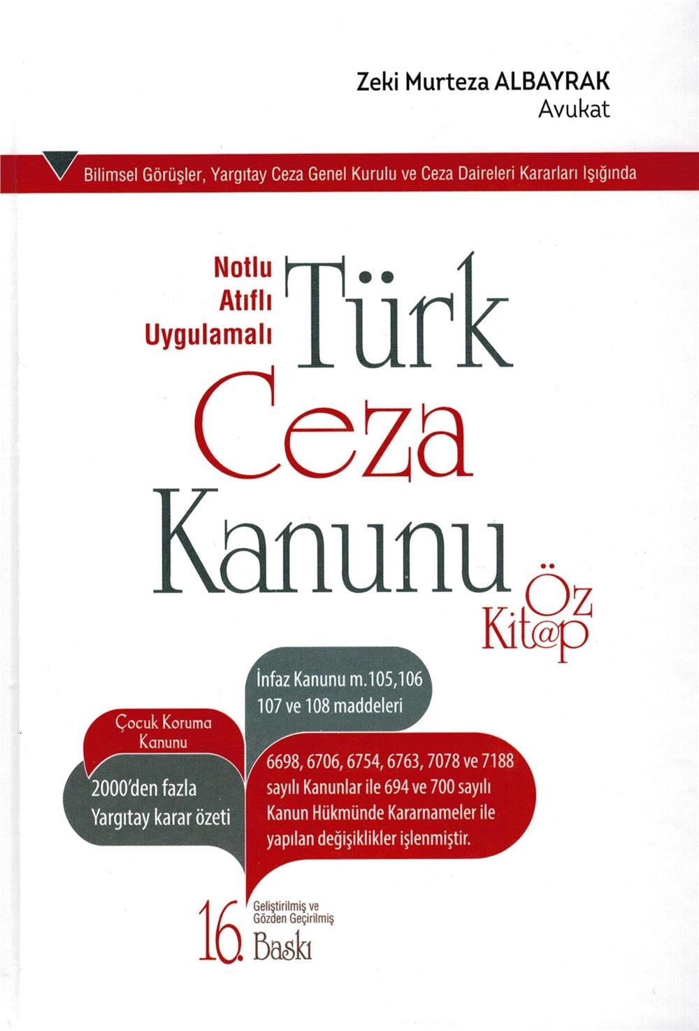 Türk Ceza Kanunu Öz Kitap