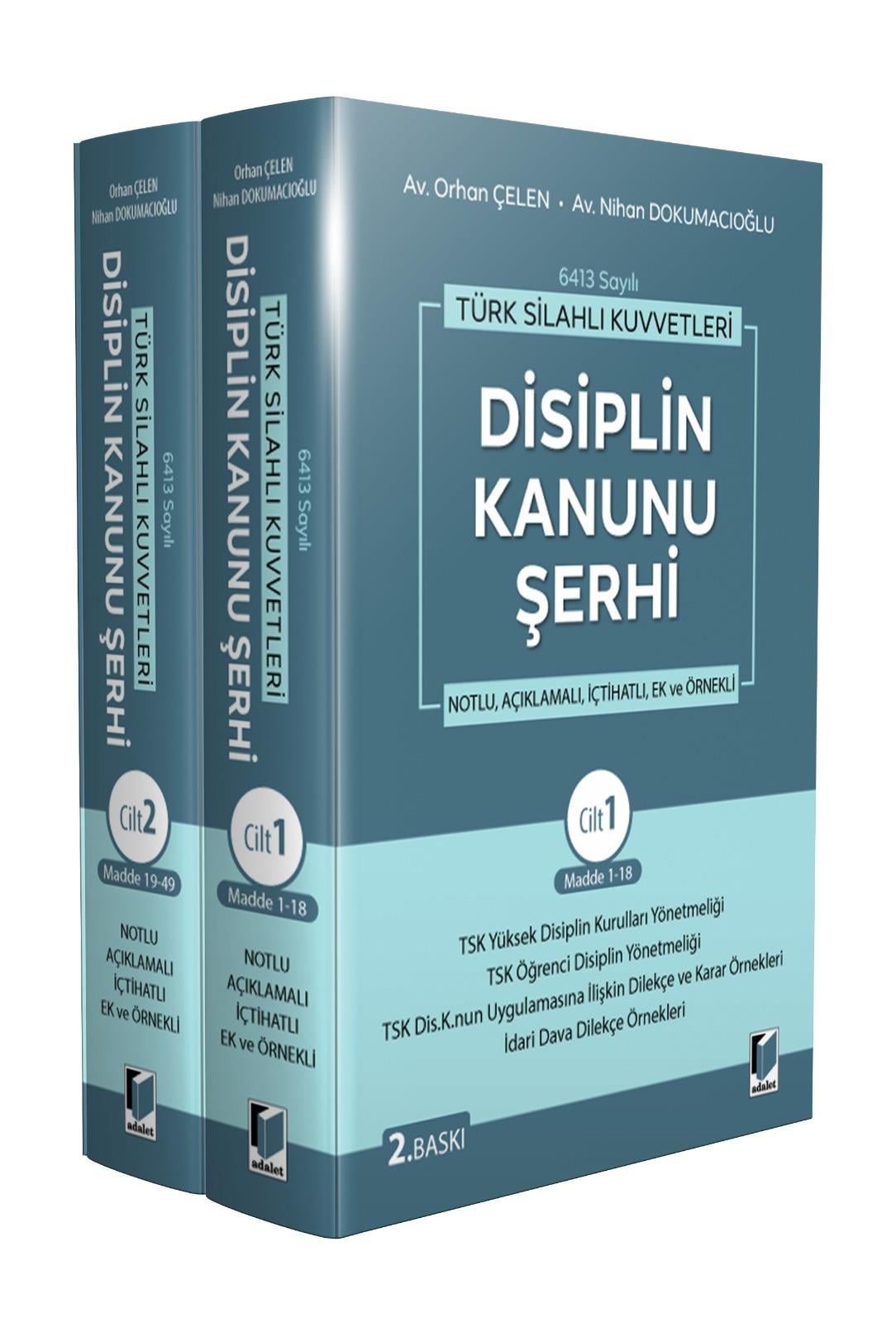 Türk Silahlı Kuvvetleri Disiplin Kanunu Şerhi (2 Cilt)