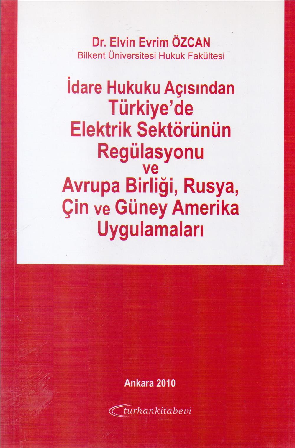 Türkiyede Elektrik Sektörünün Regülasyonu ve Avrupa Birliği, Rusya, Çin Ve Güney Amerika Uygulamaları