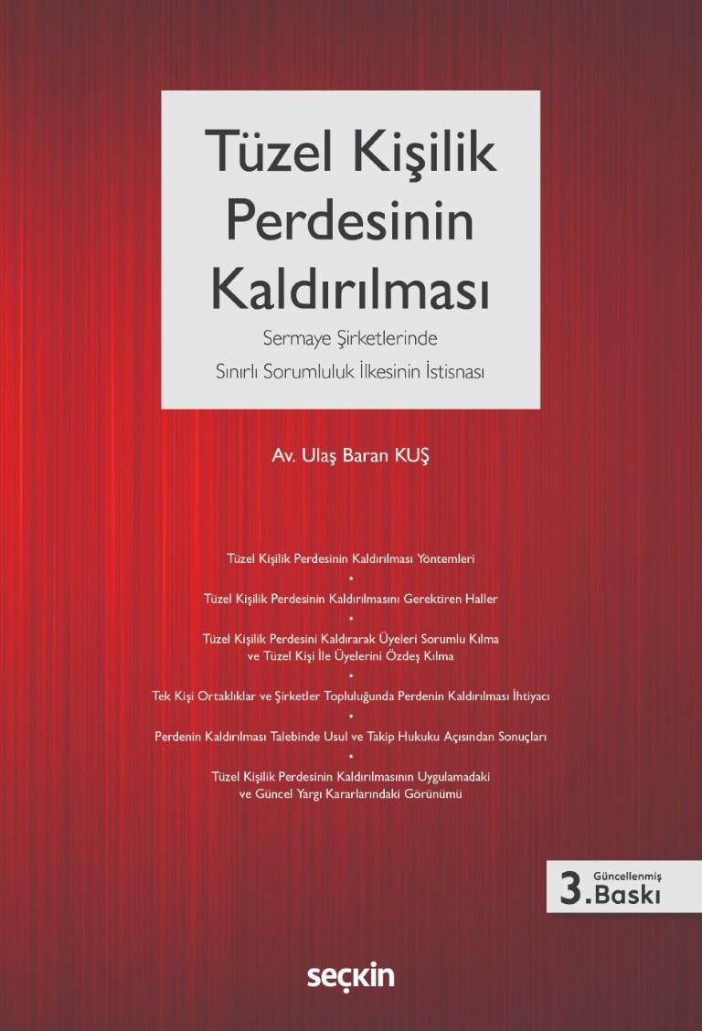 Tüzel Kişilik Perdesinin Kaldırılması 
