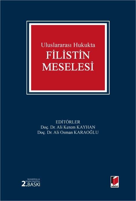Uluslararası Hukukta Filistin Meselesi