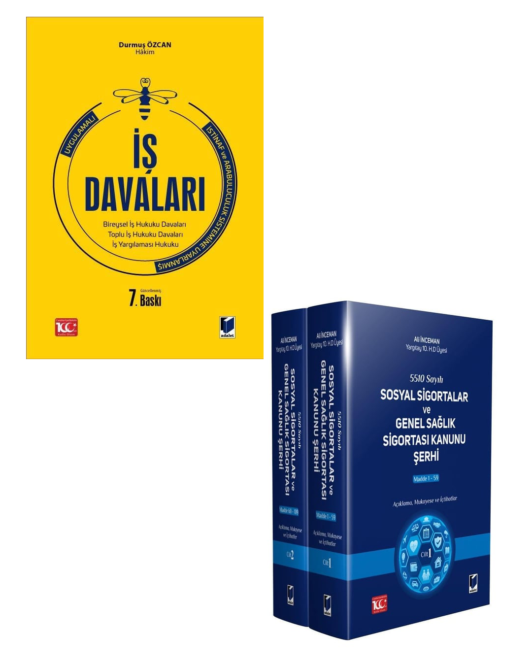 Uygulamalı İş Davaları + Sosyal Sigortalar ve Genel Sağlık Sigortası Kanunu Şerhi Kampanya Seti