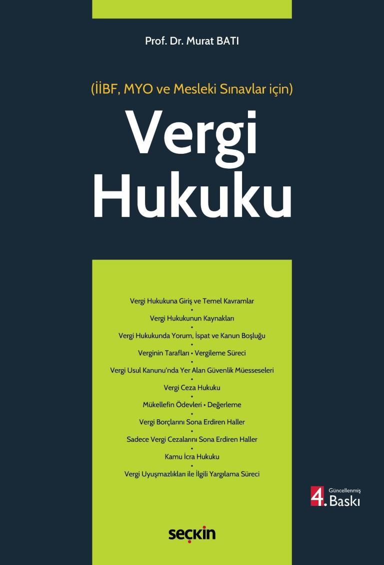Vergi Hukuku (MYO)