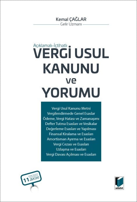 Vergi Usul Kanunu ve Yorumu