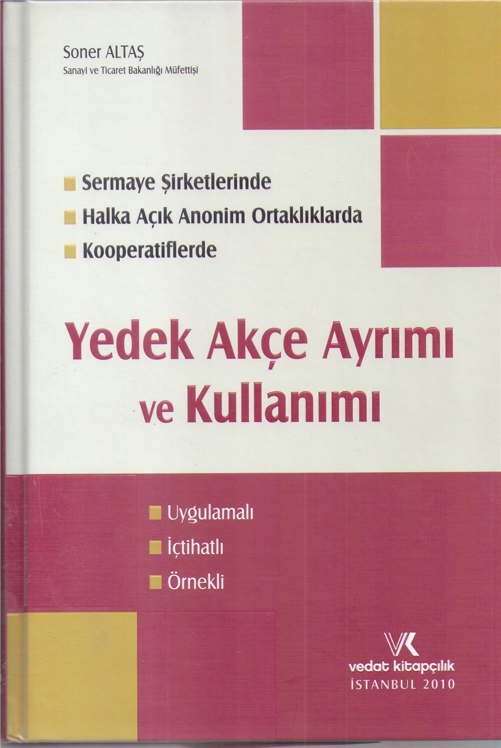 Yedek Akçe Ayrımı ve Kullanımı