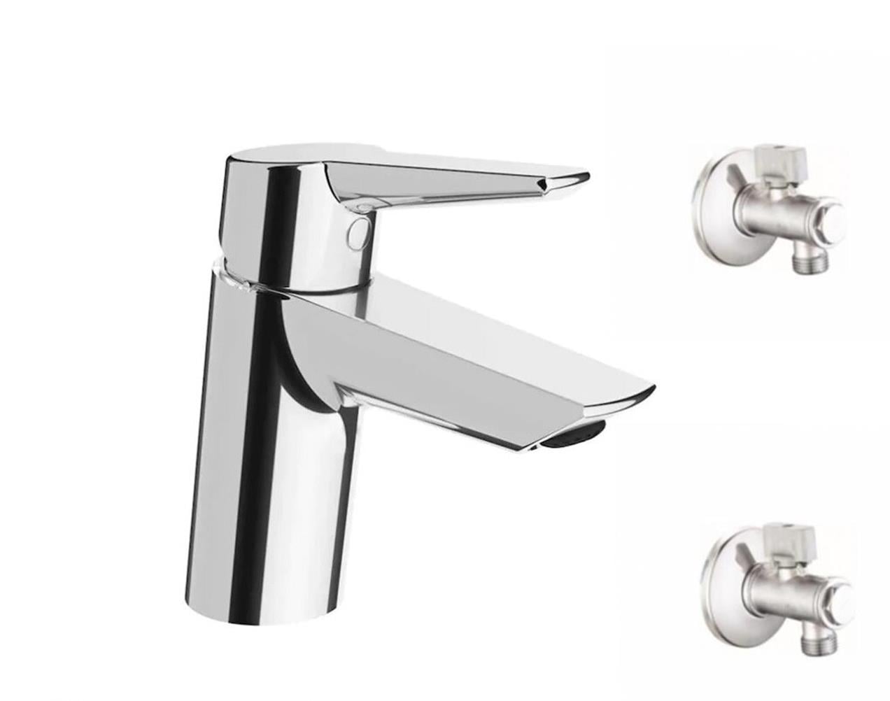 Artema Solid S Lavabo Bataryası A42440 ve Gms Ara Musluk 2'li