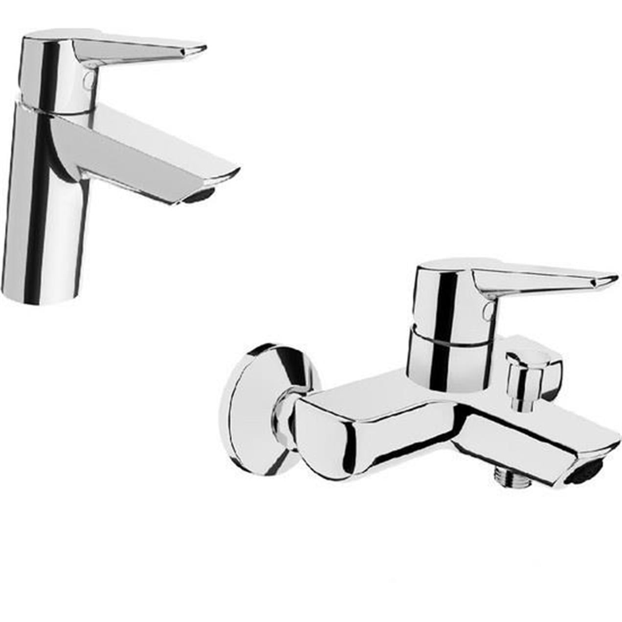 Artema Solid S Lavabo Musluk ve Banyo Batarya Seti A42440,A42444