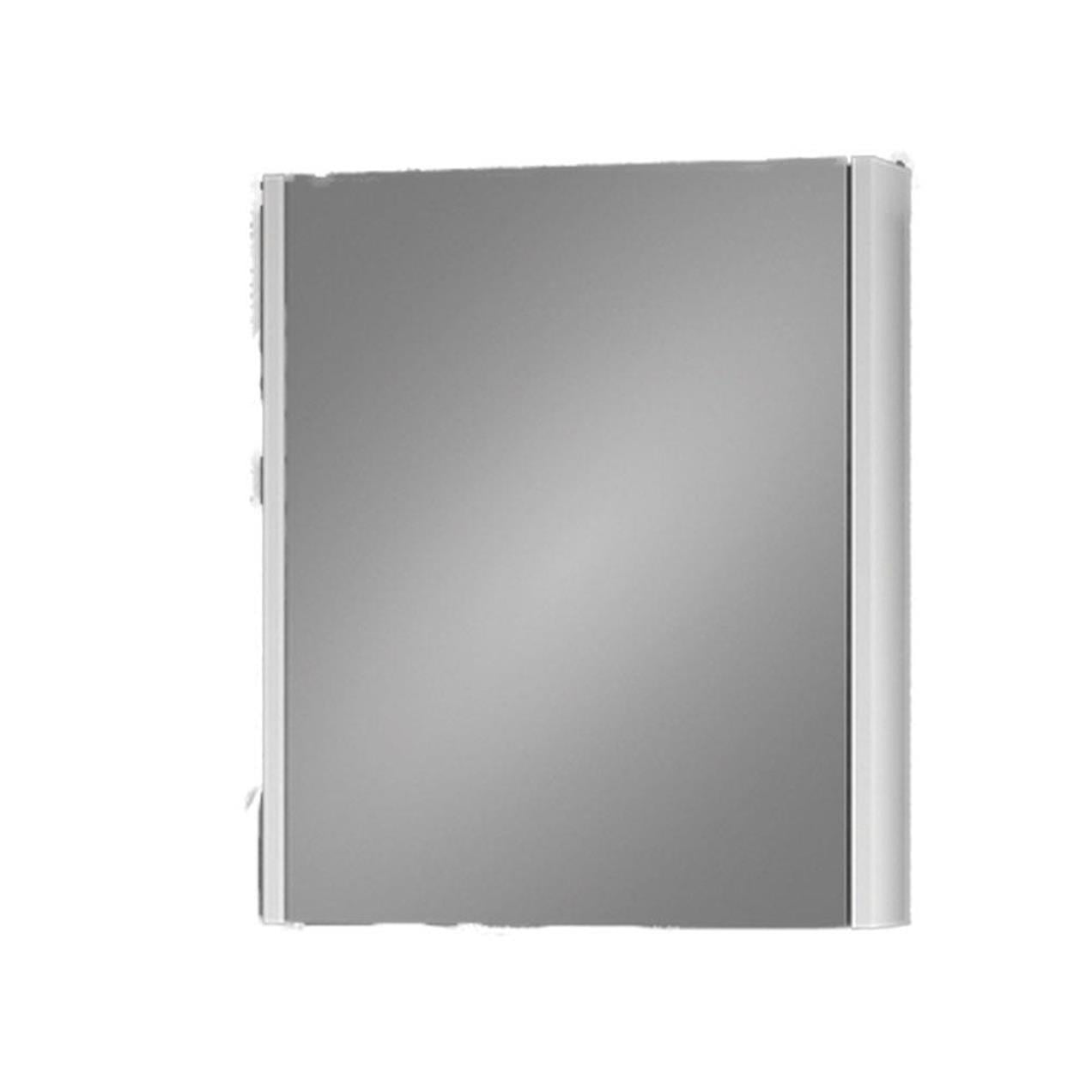 Denko Natalia 60 cm MDF Antrasit Gri Banyo Dolabı Aynalı Üst Modül