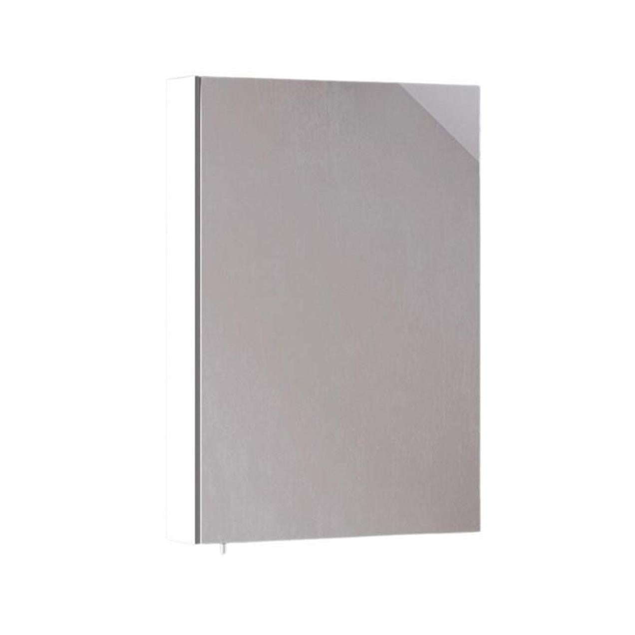 Denko Terra 65 cm MDF Antrasit Gri Banyo Dolabı Aynalı Üst Modülü