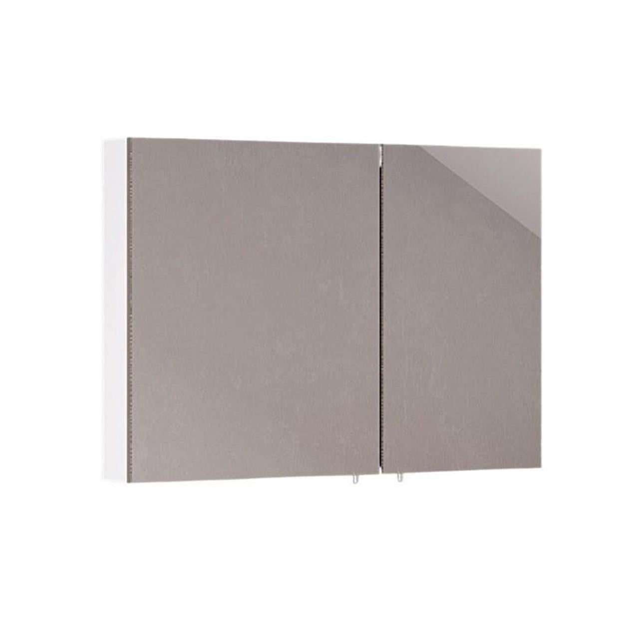 DENKO Terra 90 cm MDF Alize Banyo Dolabı Aynalı Üst Modülü 