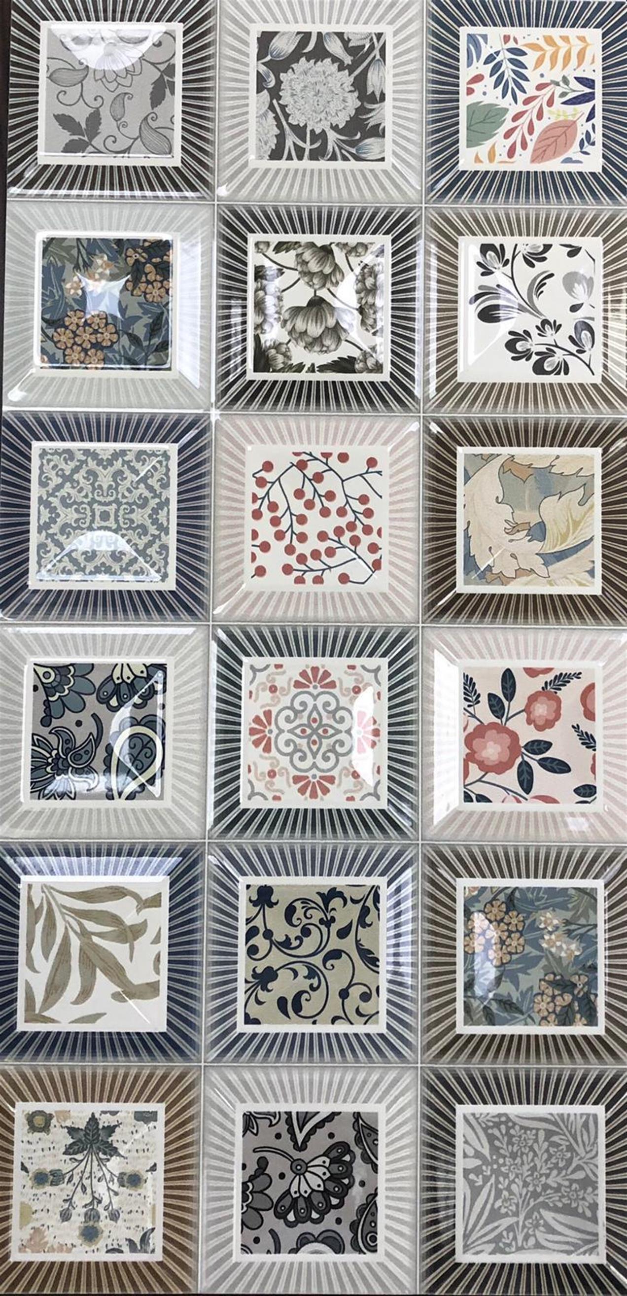 Etili Mutfak Tezgah Arası Dekoratif Seramik Paradise 30*60 cm