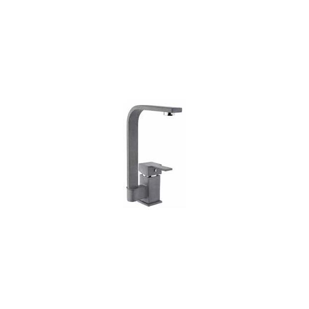 Gms Elit Mix Granit Kuğu Lavabo Musluk Bataryası Çift Su Girişli EL-246-GR
