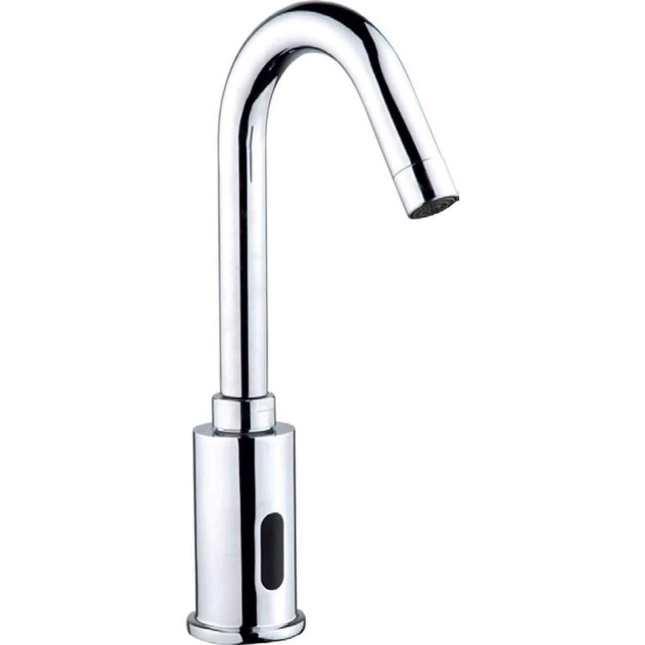 Gms Fotoselli Sensörlü Lavabo Musluk Bataryası Çift Girişli FT005