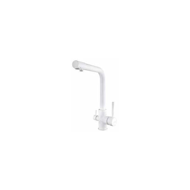 Gms Mozaik Beyaz Arıtma Eviye Mutfak Bataryası BK233-B